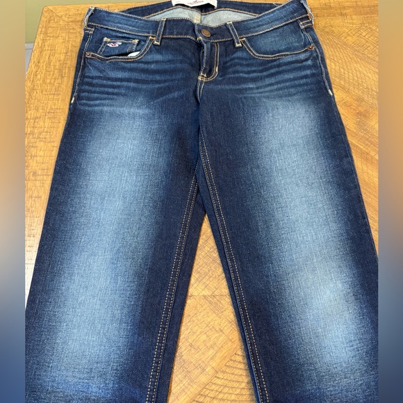Hollister Dark Blue Y2K Low Rise Jeans - Picture 2 of 13